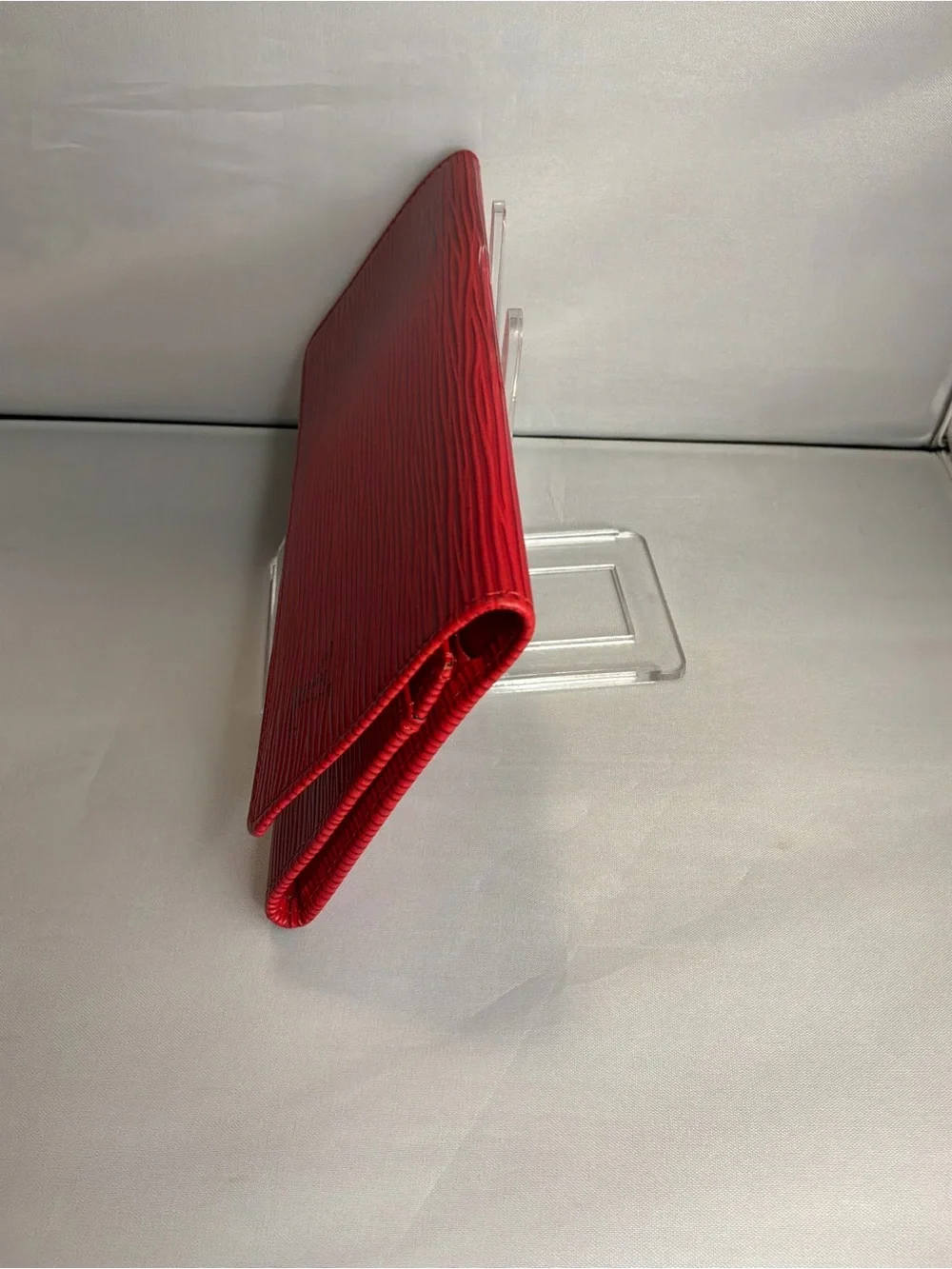 Red Epi Louis Vuitton Long Wallet Clutch